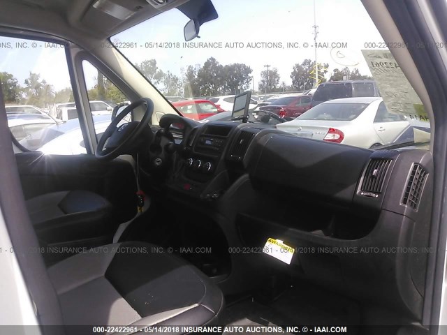 3C6TRVAG6HE524002 - 2017 RAM PROMASTER 1500 1500 STANDARD WHITE photo 5