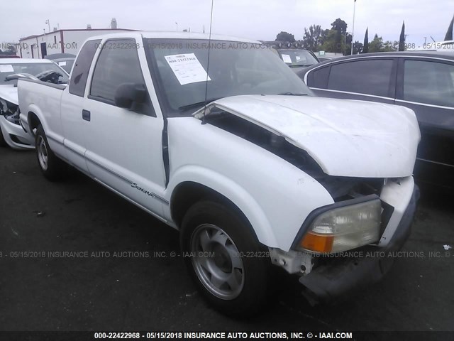 1GTCS19X5X8502818 - 1999 GMC SONOMA WHITE photo 1