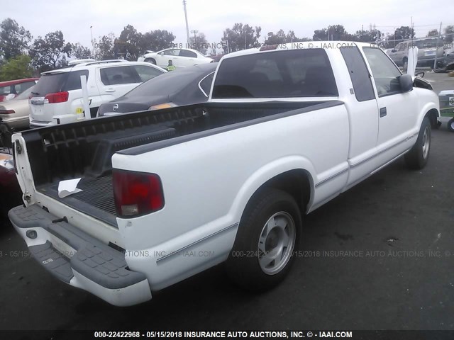 1GTCS19X5X8502818 - 1999 GMC SONOMA WHITE photo 4