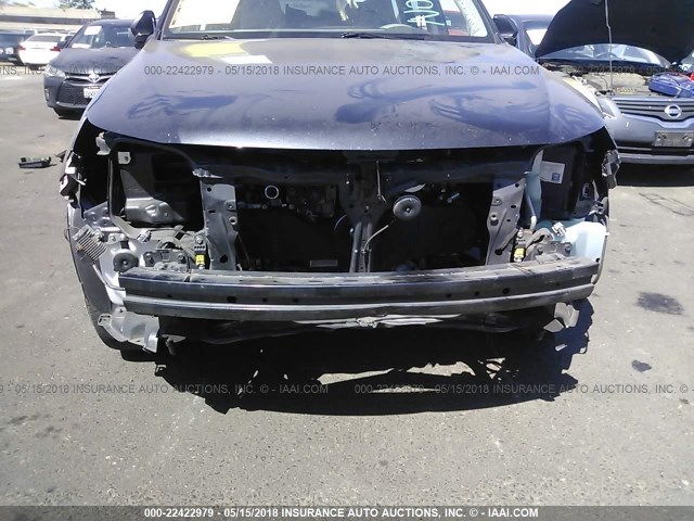 JF2SH6BCXAH770836 - 2010 SUBARU FORESTER XS Boz foto 6