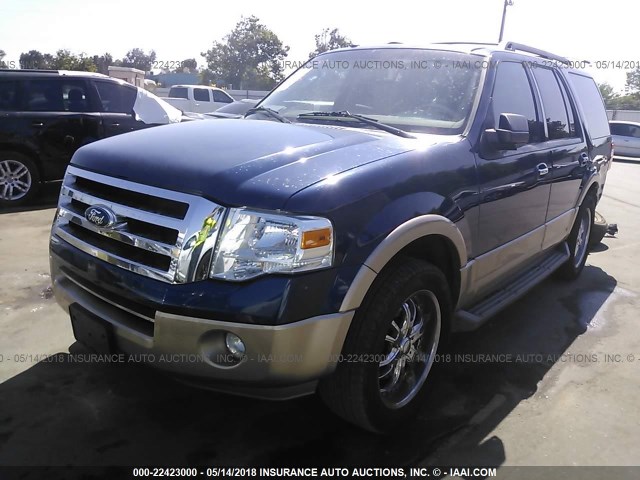 1FMJU1H55CEF44768 - 2012 FORD EXPEDITION XLT/KING RANCH BLUE photo 2