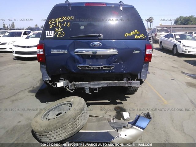 1FMJU1H55CEF44768 - 2012 FORD EXPEDITION XLT/KING RANCH BLUE photo 6