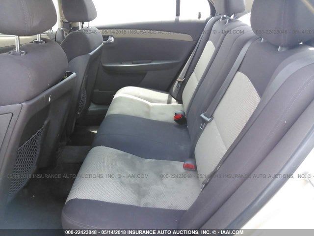 1G1ZG57B09F135215 - 2009 CHEVROLET MALIBU LS 金色 照片 8