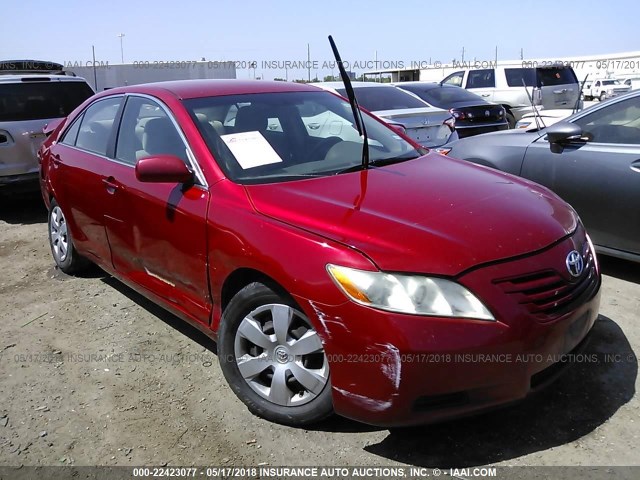 4T1BE46K59U292904 - 2009 TOYOTA CAMRY SE/LE/XLE 红色 照片 1