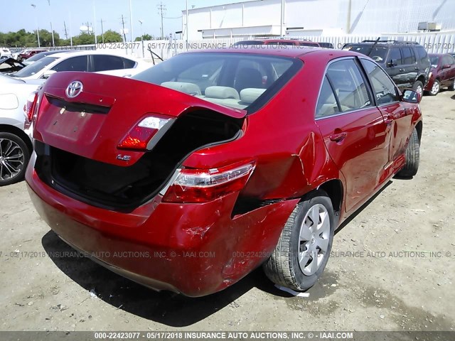 4T1BE46K59U292904 - 2009 TOYOTA CAMRY SE/LE/XLE 红色 照片 4