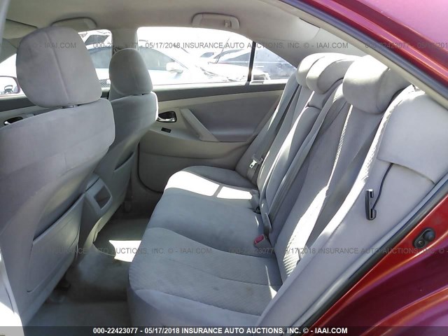 4T1BE46K59U292904 - 2009 TOYOTA CAMRY SE/LE/XLE 红色 照片 8