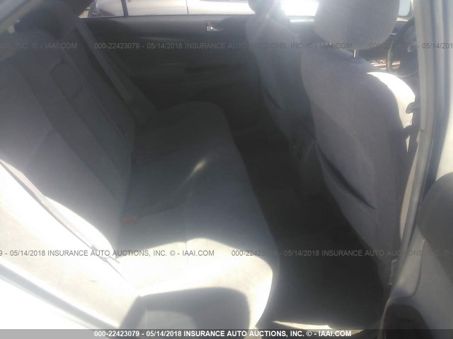 JTDBE30K930195338 - 2003 TOYOTA CAMRY LE/XLE SILVER photo 8