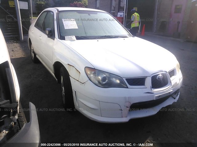 JF1GD67696H509357 - 2006 SUBARU IMPREZA 2.5I WHITE photo 1