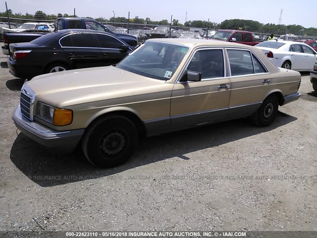 WDBCB20C7FA188353 - 1985 MERCEDES-BENZ 300 SD GOLD photo 2