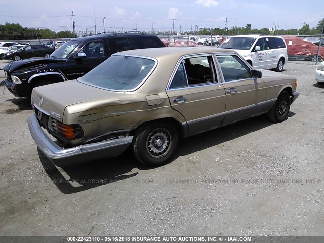 WDBCB20C7FA188353 - 1985 MERCEDES-BENZ 300 SD GOLD photo 4