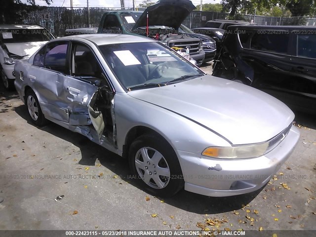 4A3AA46G21E045312 - 2001 MITSUBISHI GALANT ES SILVER photo 6