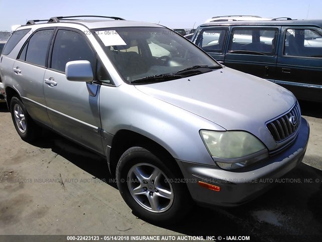 JTJGF10U820140674 - 2002 LEXUS RX 300 SILVER photo 6