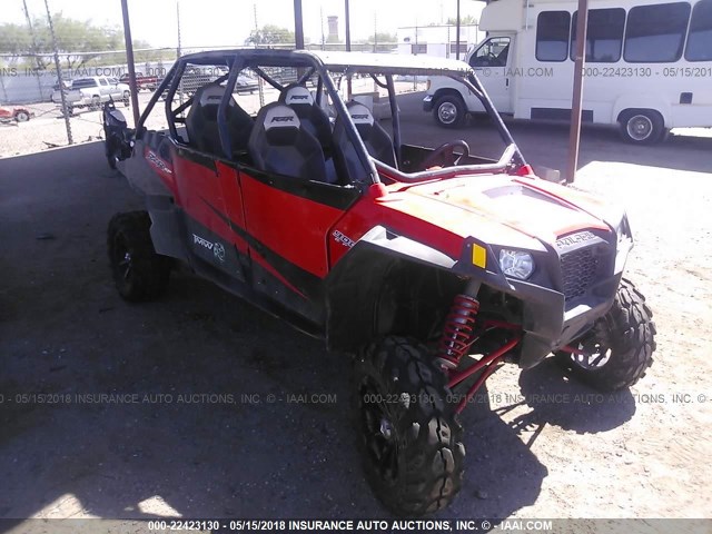 4XAXT87A5CB589467 - 2012 POLARIS RANGER RZR 4 900 XP RED photo 1