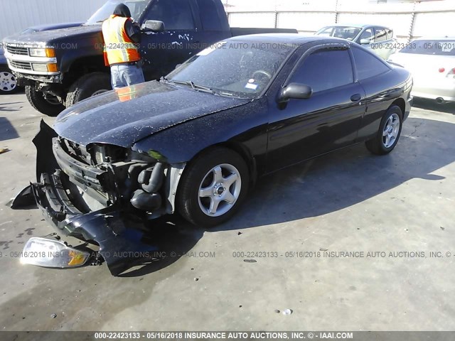 1G1JF12F637325024 - 2003 CHEVROLET CAVALIER LS BLACK photo 2