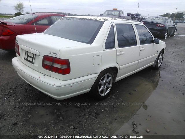 YV1LS61J1Y2646322 - 2000 VOLVO S70 SE WHITE photo 4