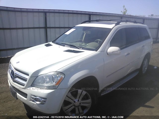 4JGBF22E08A361807 - 2008 MERCEDES-BENZ GL 320 CDI WHITE photo 2