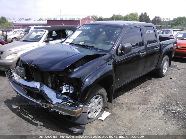 1GTDT13E578243398 - 2007 GMC CANYON BLACK photo 2