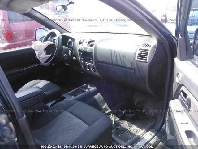 1GTDT13E578243398 - 2007 GMC CANYON BLACK photo 5