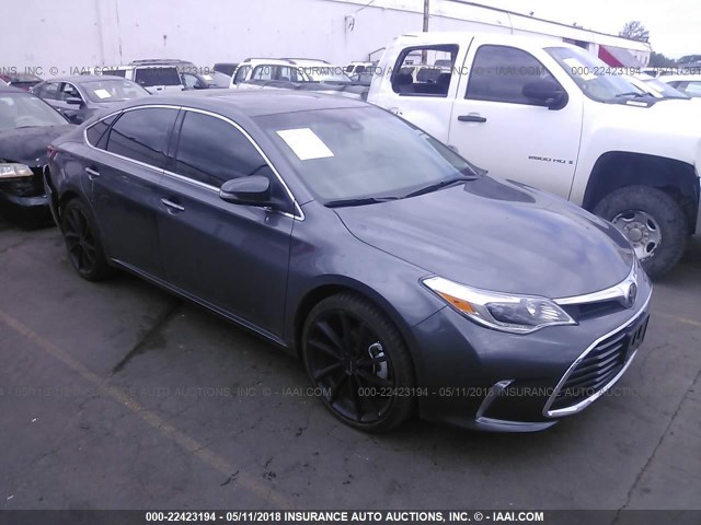 4T1BK1EB1GU205487 - 2016 TOYOTA AVALON XLE PLUS/PREMIUM/TOUR/LTD GRAY photo 1