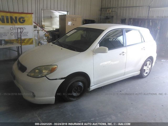 2T1KR32E06C572094 - 2006 TOYOTA COROLLA MATRIX XR WHITE photo 2