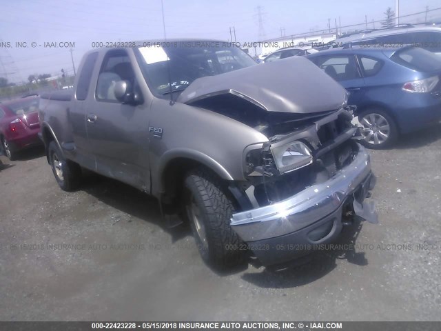 1FTRX08L83KB62078 - 2003 FORD F150 棕色 照片 1