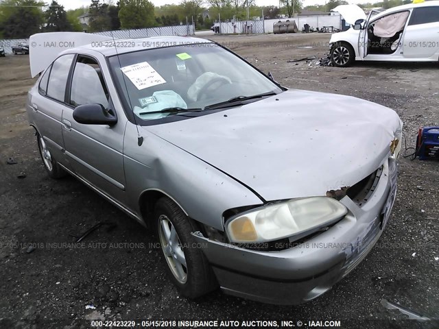 3N1BB51AX1L002773 - 2001 NISSAN SENTRA SE GRAY photo 1