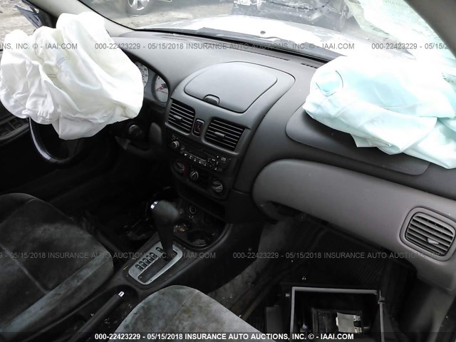 3N1BB51AX1L002773 - 2001 NISSAN SENTRA SE GRAY photo 5