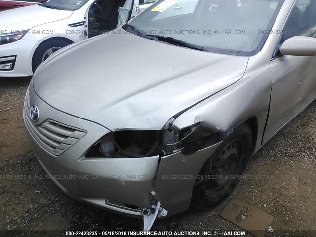 4T1BE46K49U316996 - 2009 TOYOTA CAMRY SE/LE/XLE BEIGE photo 6