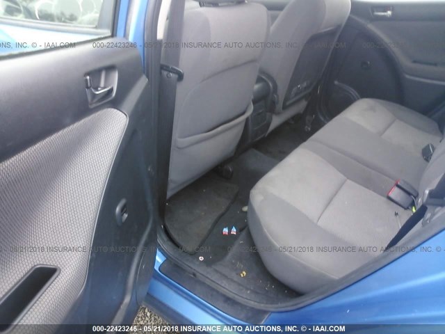 2T1KR30E87C648066 - 2007 TOYOTA COROLLA MATRIX XR BLUE photo 8