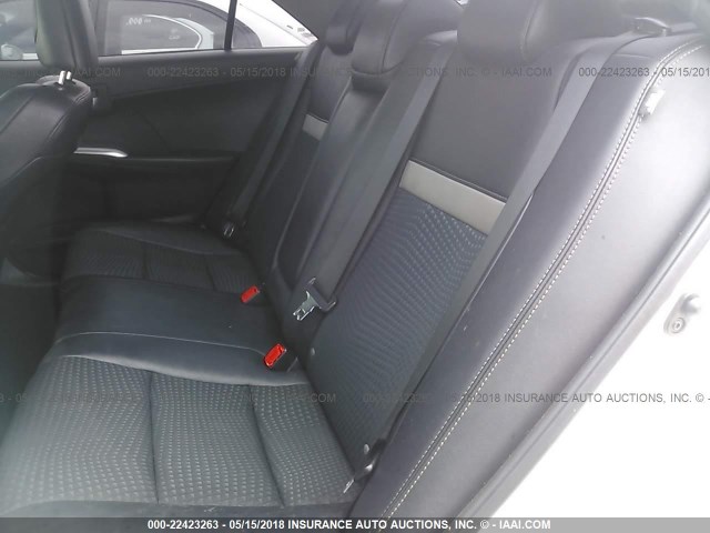 4T1BF1FK9EU758467 - 2014 TOYOTA CAMRY L/SE/LE/XLE WHITE photo 8