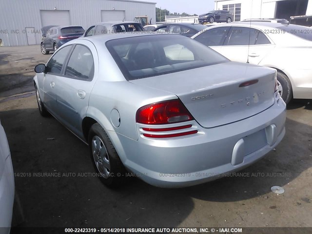 1B3EL46XX2N275519 - 2002 DODGE STRATUS SE PLUS SILVER photo 3