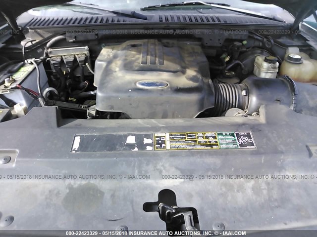 1FMRU15W83LB97111 - 2003 FORD EXPEDITION XLT ნაცრისფერი ფოტო 10