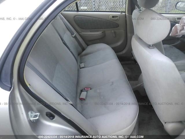 2T1BR12EXXC148864 - 1999 TOYOTA COROLLA VE/CE/LE 金色 照片 8