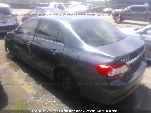 JTDBU4EE3DJ118584 - 2013 TOYOTA COROLLA S/LE GRAY photo 3