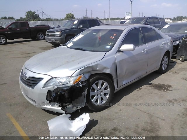 4T1BK46K78U563405 - 2008 TOYOTA CAMRY LE/XLE/SE ნაცრისფერი ფოტო 2