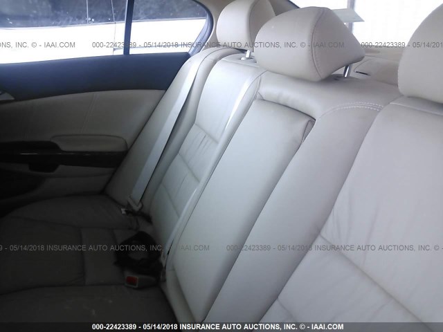 1HGCP3F88CA028572 - 2012 HONDA ACCORD EXL WHITE photo 8