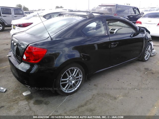 JTKDE177370151526 - 2007 TOYOTA SCION TC 黑色 照片 4