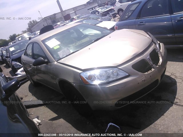 1G2ZF55B264177717 - 2006 PONTIAC G6 SE GOLD photo 1