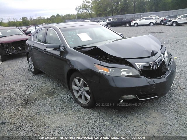 19UUA8F54DA015490 - 2013 ACURA TL TECH GRAY photo 1