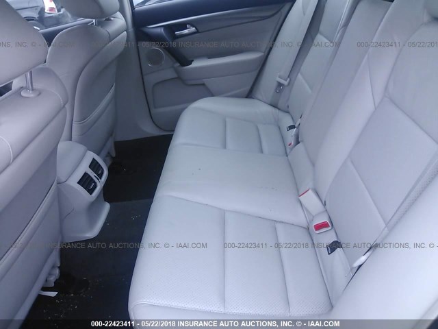 19UUA8F54DA015490 - 2013 ACURA TL TECH Մոխրագույն լուսանկար 8