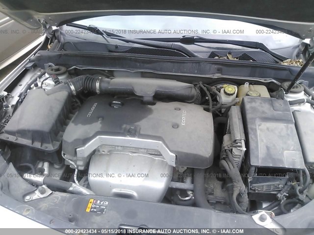 1G11B5SA0DF268074 - 2013 CHEVROLET MALIBU LS SILVER photo 10