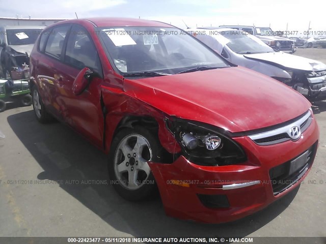 KMHDB8AE5BU090368 - 2011 HYUNDAI ELANTRA TOURING GLS RED photo 1