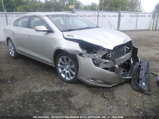 1G4GD5G37EF166595 - 2014 BUICK LACROSSE PREMIUM BEIGE photo 1