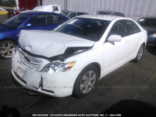 4T4BE46K99R053183 - 2009 TOYOTA CAMRY SE/LE/XLE WHITE photo 2