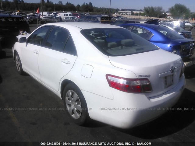 4T4BE46K99R053183 - 2009 TOYOTA CAMRY SE/LE/XLE WHITE photo 3