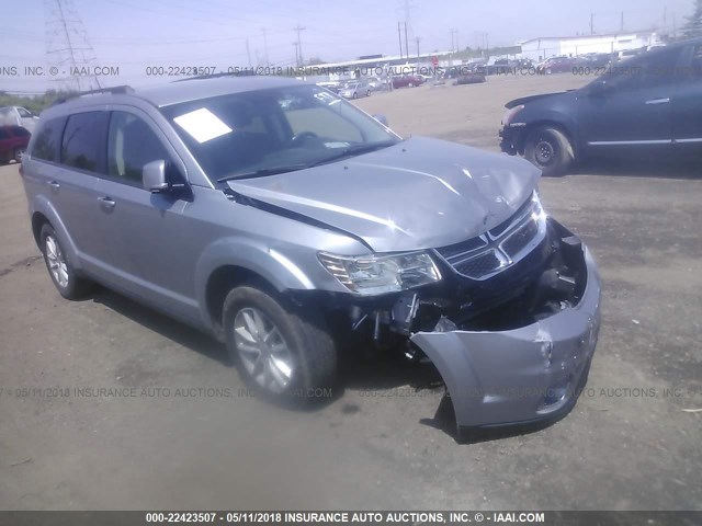 3C4PDCBG8GT191629 - 2016 DODGE JOURNEY SXT SILVER photo 1