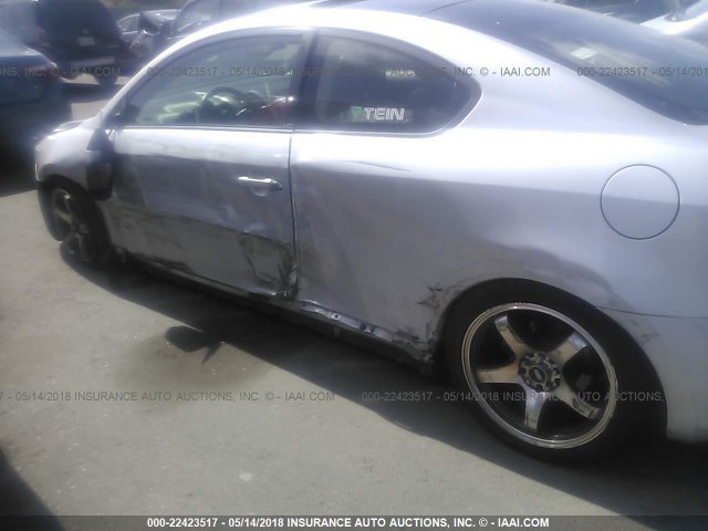 JTKDE167450042328 - 2005 TOYOTA SCION TC 银色 照片 6
