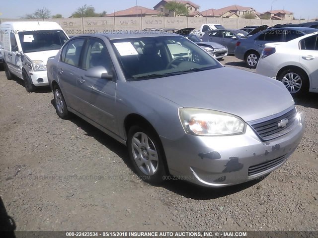 1G1ZT58N37F180263 - 2007 CHEVROLET MALIBU LT SILVER photo 1