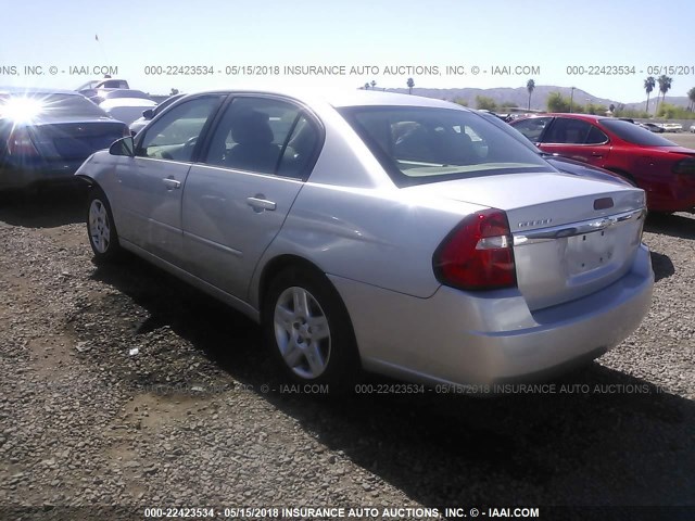 1G1ZT58N37F180263 - 2007 CHEVROLET MALIBU LT SILVER photo 3