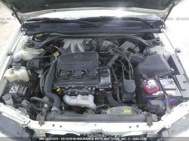 2T1CF22P1YC331222 - 2000 TOYOTA CAMRY SOLARA SE/SLE WHITE photo 10